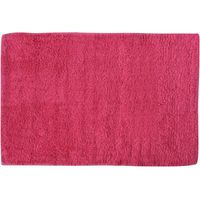 MSV Badkamerkleedje/badmat voor op de vloer - fuchsia roze - 45 x 70 cm - Badmatjes - thumbnail