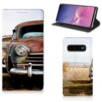 Samsung Galaxy S10 Stand Case Vintage Auto