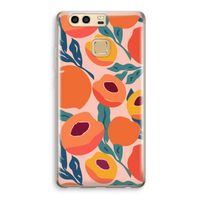 Perzik: Huawei P9 Transparant Hoesje