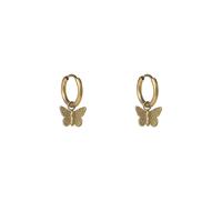 Day&Eve Creolen Butterfly | Goud