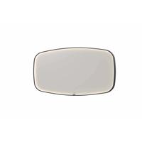 Spiegel INK SP31 160x4x80 cm incl. LED-verlichting en Spiegelverwarming Mat Zwart