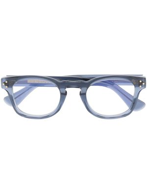 Cutler & Gross lunettes de vue à monture carrée - Bleu