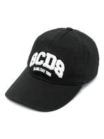 GCDS casquette à logo brodé - Noir