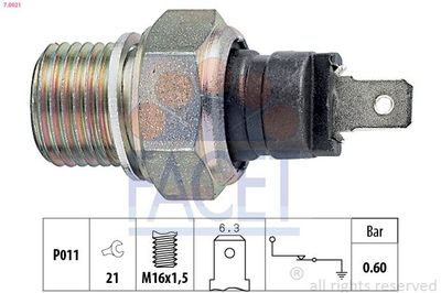 Oliedruksensor 70021
