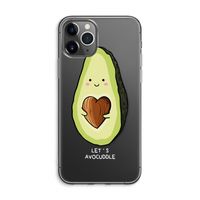 Avocuddle: iPhone 11 Pro Max Transparant Hoesje