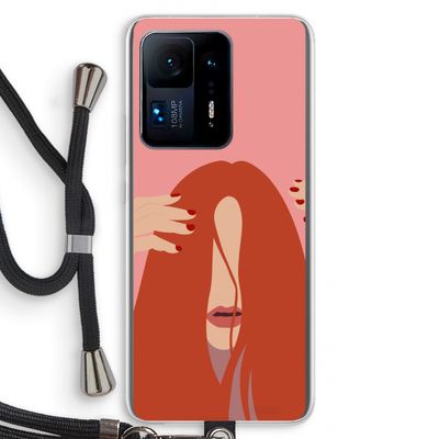 Woke up like this: Xiaomi Mi Mix 4 Transparant Hoesje met koord