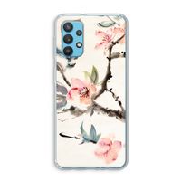 Japanse bloemen: Samsung Galaxy A32 4G Transparant Hoesje