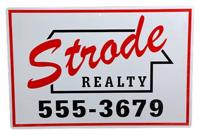 Halloween (1978) Metal Sign Strode Realty 31 x 46 cm