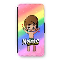 Chibi Maker man: iPhone 7 Flip Hoesje