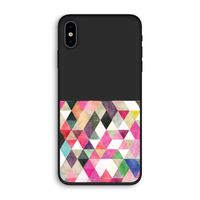 Gekleurde driehoekjes: iPhone X Biologisch afbreekbaar hoesje