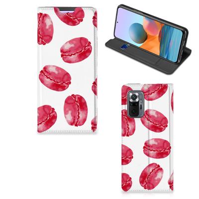 Xiaomi Redmi Note 10 Pro | Flip Style Cover | Pink Macarons