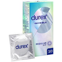 Durex Invisible Regular Fit Condooms - 10 stuks Durex Invisible Regular Fit Condooms - 10 stuks