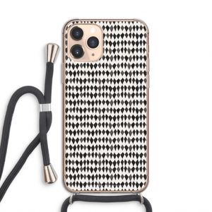 Crazy shapes: iPhone 11 Pro Transparant Hoesje met koord