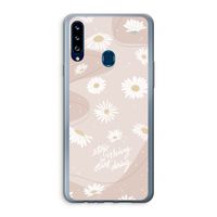 Daydreaming becomes reality: Samsung Galaxy A20s Transparant Hoesje