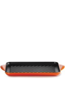 Le Creuset Grill rectangulaire traditionnel - Orange