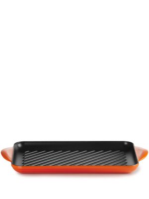 Le Creuset Grill rectangulaire traditionnel - Orange