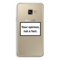 Your opinion: Samsung Galaxy A3 (2016) Transparant Hoesje