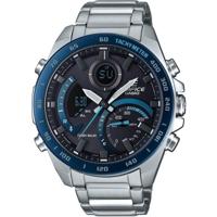 Horloge - CASIO - ECB-900DB-1BER - 51,5 mm - Solar - Bluetooth - Waterdicht 10 bar