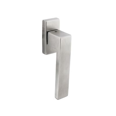 Intersteel Raamsluiting Amsterdam op rechthoekige rozet RVS