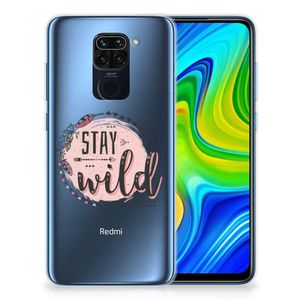 Xiaomi Redmi Note9 Telefoonhoesje met Naam Boho Stay Wild