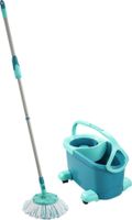 Leifheit Clean Twist Disc Mop dweilsysteem & -emmer Enkel reservoir Blauw - thumbnail