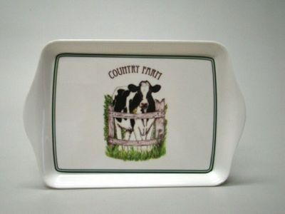 Koe dienblad klein / Country Farm