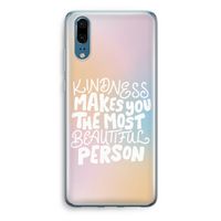 The prettiest: Huawei P20 Transparant Hoesje