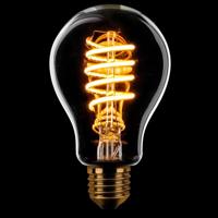 LED Standaard spiraal goud 7W scene switch | Geen dimmer nodig