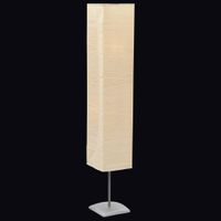 Vloerlamp met papieren lampenkap 135 cm