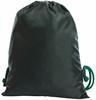 Halfar HF3051 Drawstring Bag Flash - Black/Green - 33 x 42 cm