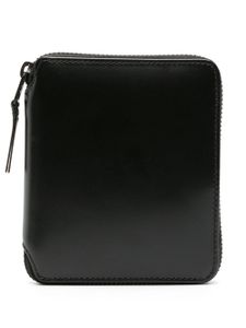 Comme Des Garçons Wallet portefeuille en cuir à fermeture zippée - Noir