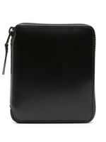 Comme Des Garçons Wallet portefeuille en cuir à fermeture zippée - Noir - thumbnail