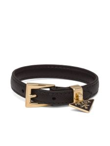 Prada bracelet en cuir Saffiano - Or