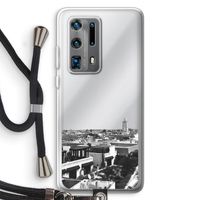 Marrakech Skyline : Huawei P40 Pro Plus Transparant Hoesje met koord