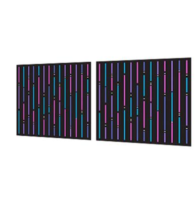 Seeburg LS1 Voorkant Backlit Display Panelen