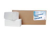 Handdoek cleaninq 2laags 225x220mm 20x200vel wit