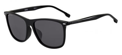 Hugo Boss zonnebril 1215/F/SK heren cat. 3 rechthoek zwart