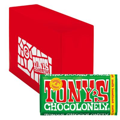 Tony&apos;s Chocolonely - Melk Hazelnoot - 15x 180g