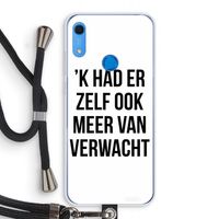 Meer verwacht: Huawei Y6s Transparant Hoesje met koord
