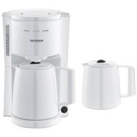 Severin KA 9309 Koffiezetapparaat Wit Met thermoskan