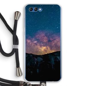 Travel to space: Honor 10 Transparant Hoesje met koord