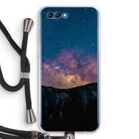 Travel to space: Honor 10 Transparant Hoesje met koord