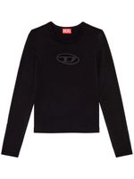 Diesel T-Angie long-sleeved T-shirt - Noir - thumbnail