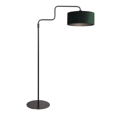 Steinhauer VloerlampBloeba zwart met groene kap - 4165ZW