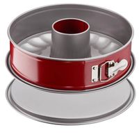 TEFAL Malibaschaaltje Delibake - Ø 25 cm - Rood en grijs - Met scharnier