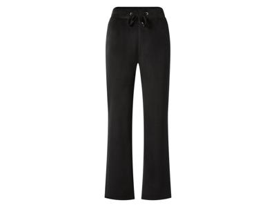 esmara Velours dames broek (Zwart, L (44/46))