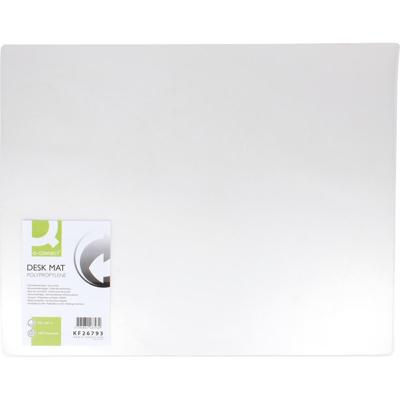 Q-CONNECT onderlegger, ft 63 x 50 cm, transparant