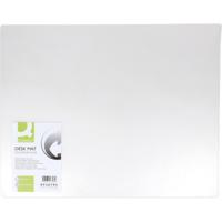 Q-CONNECT onderlegger, ft 63 x 50 cm, transparant