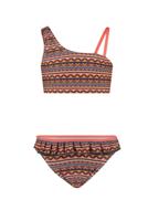 B.Nosy Meisjes bikini Samira - Blush aztec AOP