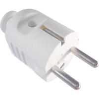 Bachmann 910.270 Stekker met randaarde Kunststof 250 V Wit IP20